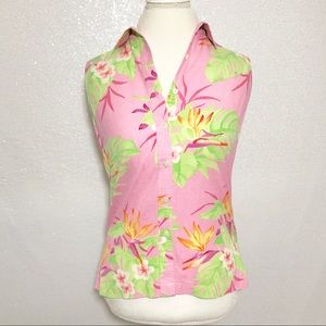 Izod silk sleeveless top size 6